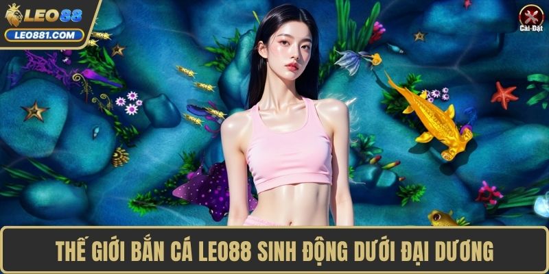 Thế giới bắn cá LEO88 sinh động dưới đại dương